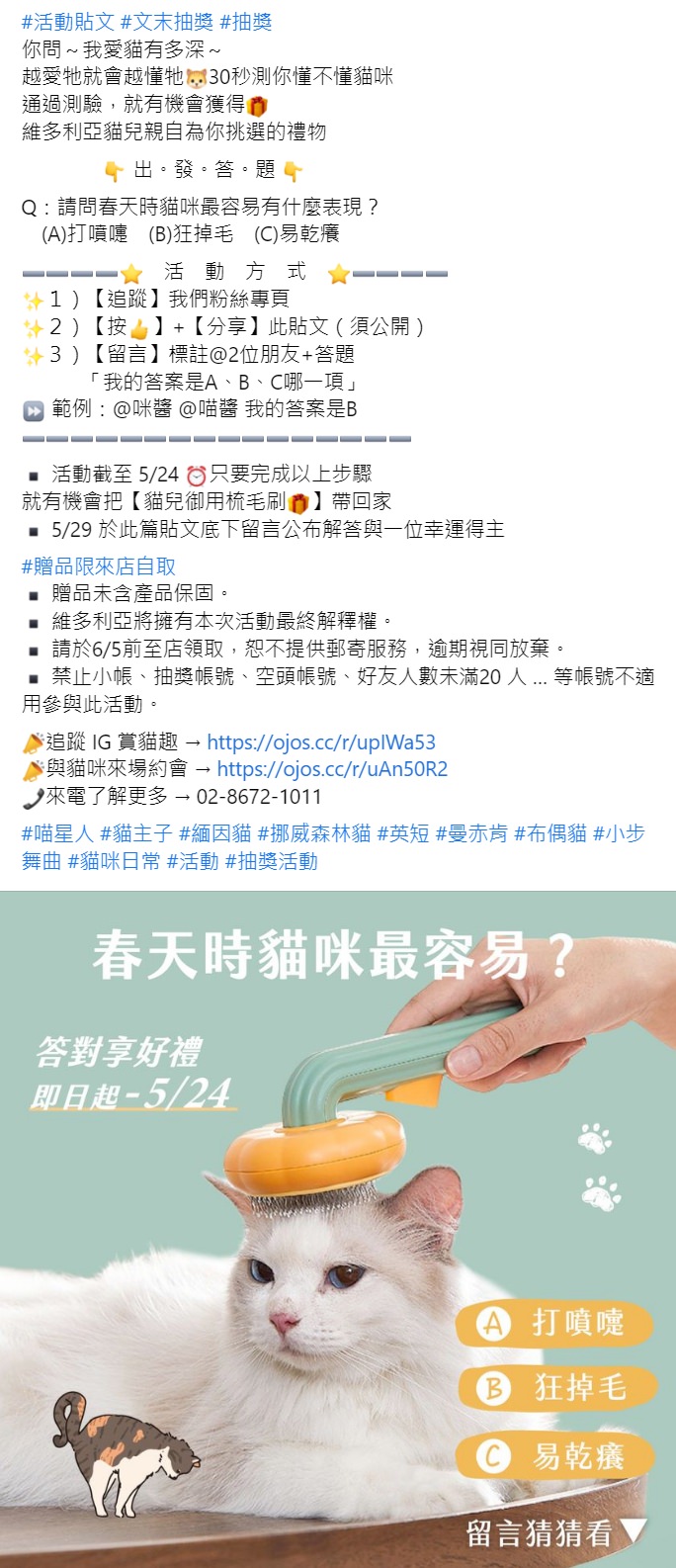 Facebook 社群活動範例