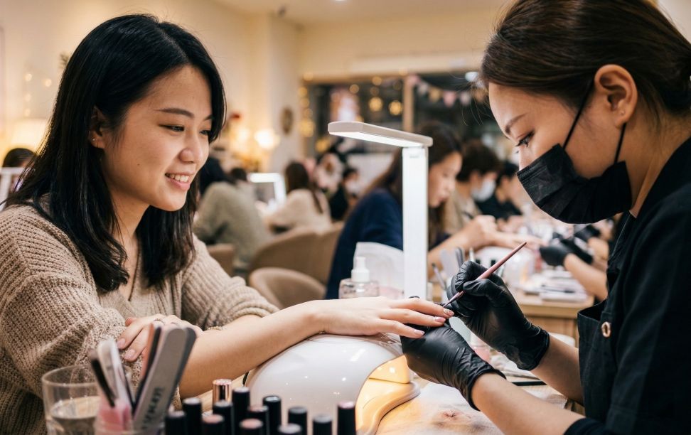 告別空椅，美甲店離峰時段預約全滿