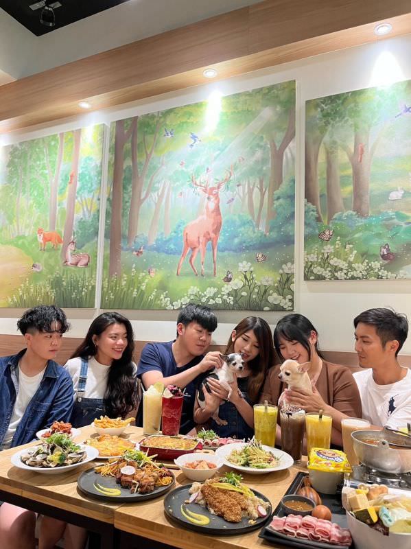 森林小徑精誠店對寵物超友善